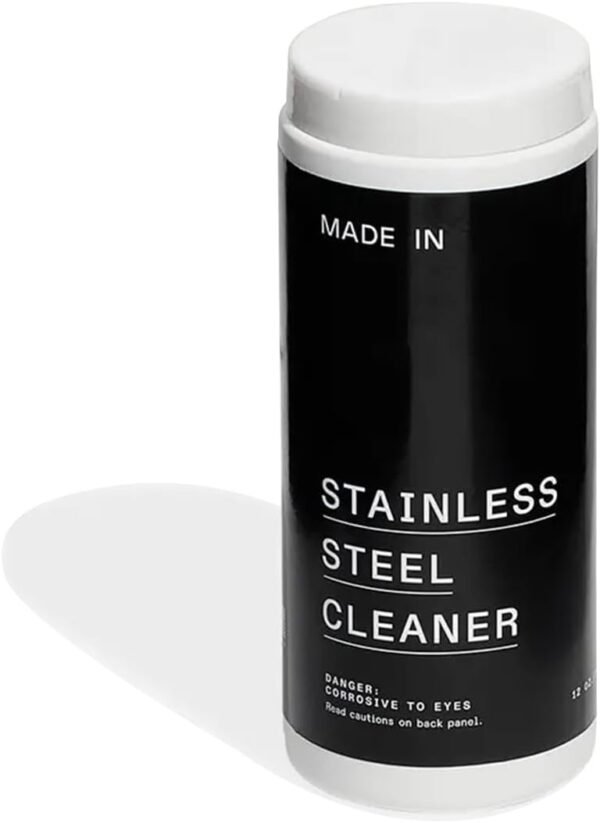 5102NbE4oCL._AC_SL1500_ Made In Stainless Steel Cleaner Review Effective Polishing for Cookware Shine