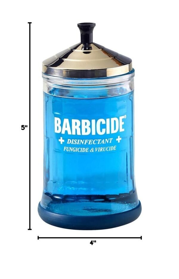 Barbicide Disinfectant Jar Review Best Midsize Hospital Grade Cleaning Solution
