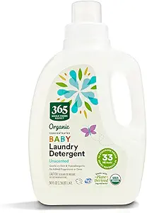 51ZYQFra8tL.__AC_SX300_SY300_QL70_FMwebp_ Organic Baby Laundry Detergent 365 by Whole Foods Market Review Reveals Hypoallergenic Performance