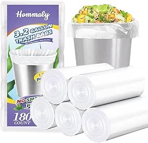 612Ksya2FYL.__AC_SX300_SY300_QL70_ML2_ 3 Gallon Clear Trash Bags Review Strong Leak Proof Plastic Garbage Bags Stylistexperts