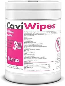 616YSS9z4WL.__AC_SX300_SY300_QL70_ML2_ CaviWipes Disposable Germicidal Cleaner Review Best Healthcare Disinfecting Wipes 160 Count