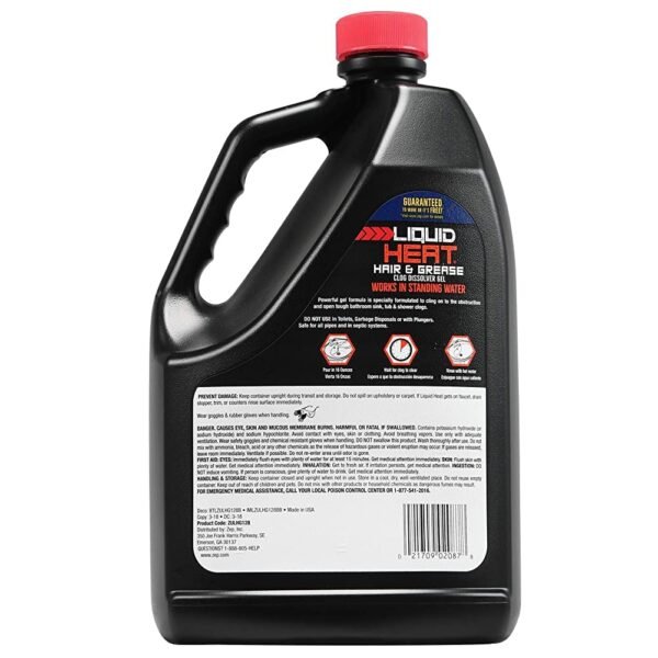 Zep Liquid Heat Drain Opener Review Fast Acting Gel for Tough Clogs