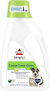 BISSELL Upright Carpet Cleaner Formula Review Plant-Based Power Against Pet Stains