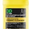 3D Upholstery Carpet Shampoo Review High Foam Stain Remover by 3D Car Care Products