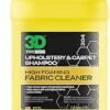 3D Upholstery Carpet Shampoo Review High Foam Stain Remover by 3D Car Care Products