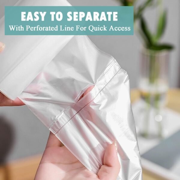 4 Gallon Small Trash Bags PACCOLYN Review Durable Unscented Bathroom Liners