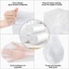 4 Gallon Small Trash Bags EZDOIT Review Clear Kitchen Garbage Liners Durable