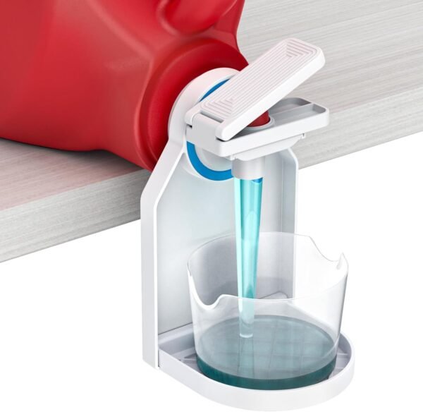 61a1rmovFTL._AC_SL1500_ Laundry Detergent Dispenser Cup Holder KMOUANTS Review Labor Saving and Mess Free Solution