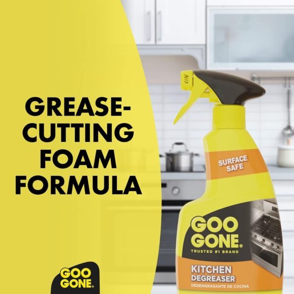 Goo Gone Foaming Kitchen Degreaser Review Powerful Grease Removal for Tough Baked-On Messes
