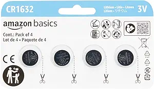 Amazon Basics CR1632 Coin Cell Battery Review Long Lasting Reliable Power