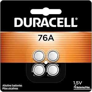 Duracell 76A Alkaline Battery Review Reliable Power for Watches and Electronics