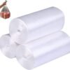 4 Gallon Small Trash Bags EZDOIT Review Clear Kitchen Garbage Liners Durable