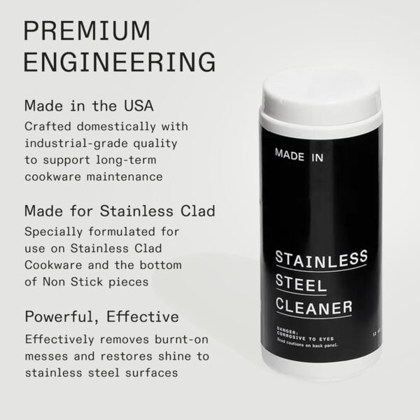 717qjdW-GzL._AC_SL1500_ Made In Stainless Steel Cleaner Review Effective Polishing for Cookware Shine