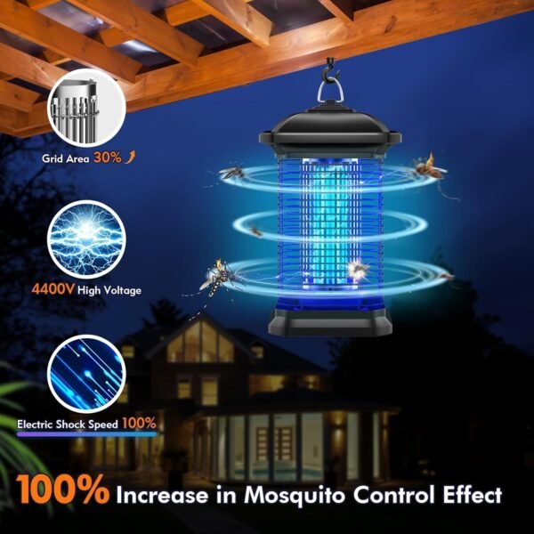 AMUFER Bug Zapper Review Best Outdoor Indoor Mosquito Control Device 2025