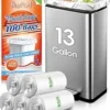 13 Gallon Clear Trash Bags RayPard Review Durable Leakproof Kitchen Liners