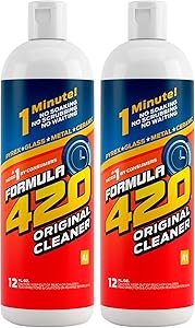 In-Depth Review of Formula 420 Glass Cleaner for Metal Ceramic Surfaces