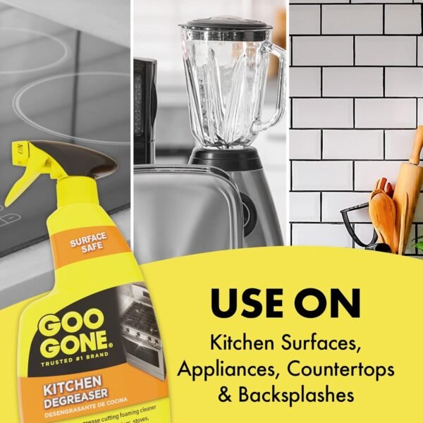 Goo Gone Foaming Kitchen Degreaser Review Powerful Grease Removal for Tough Baked-On Messes
