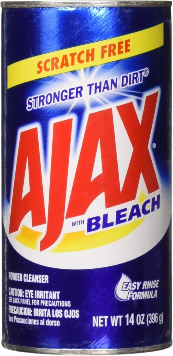 Ajax Powder Cleanser Review for Household Cleaning Best 14 oz Bleach Formula