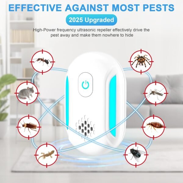 2025 SUCGLES Ultrasonic Repellers Review Effective Indoor Pest Control Solution
