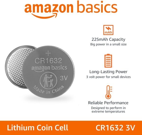 71aikDS9igL._AC_SL1500_ Amazon Basics CR1632 Coin Cell Battery Review Long Lasting Reliable Power