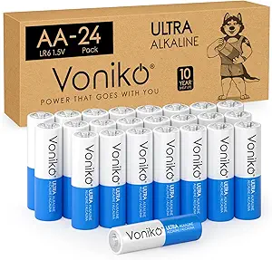 Voniko AA Batteries Review Ultra Long-Lasting Leakproof LR6 Pack Comparison