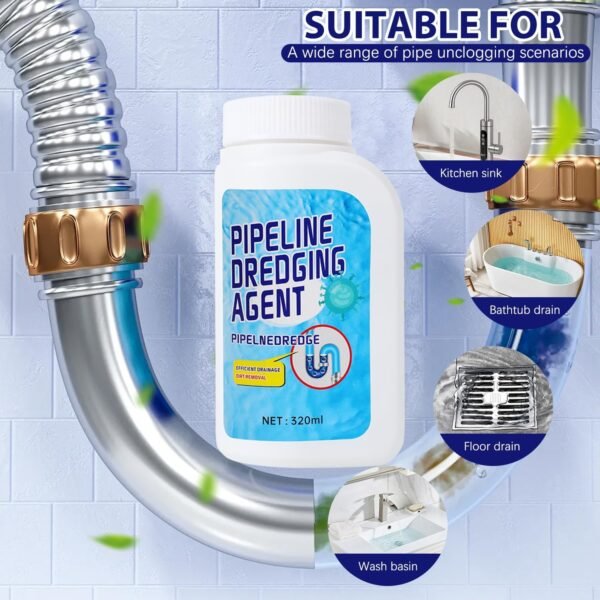 Powerful Pipe Dredging Agent BCBU Review Effective Kitchen Bathroom Drain Cleaner