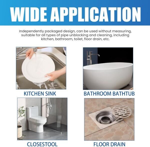 Powerful Pipe Dredging Agent Review by Glaorius Best Kitchen and Toilet Drain Cleaner