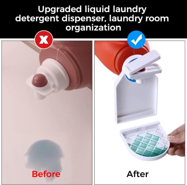 71hLZipHPyL._AC_SL1500_ Laundry Detergent Dispenser Cup Holder KMOUANTS Review Labor Saving and Mess Free Solution