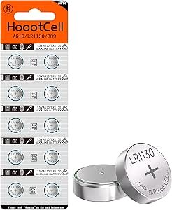 AG10 LR1130 Battery Review HoootCell Coin Cell Long Lasting Power Comparison
