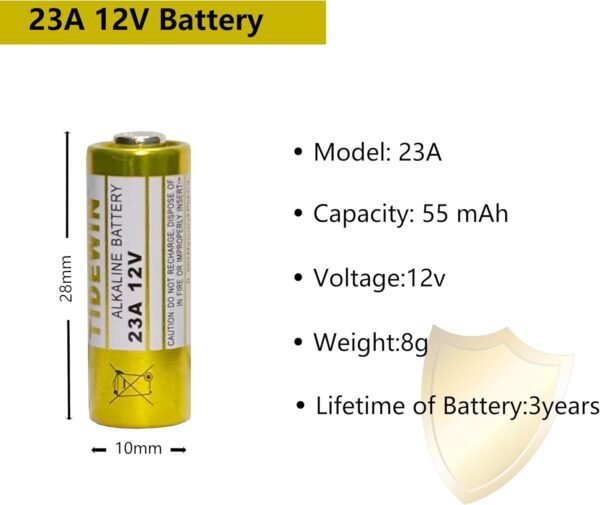 23A 12V Battery Review Kunying Long Lasting Performance for Remotes Doorbells