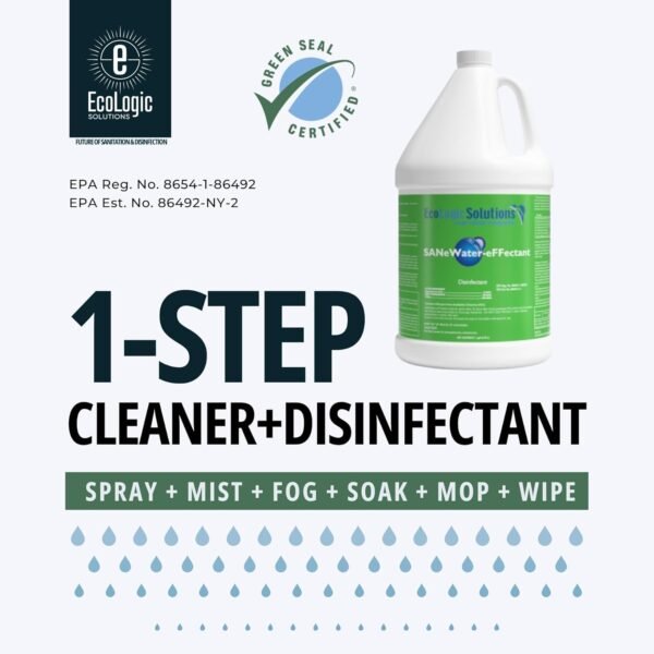 SANeWater-eFFectant Hospital Grade Disinfectant Review Kills 99.9 Percent Safely