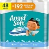 Angel Soft Toilet Paper Review Mega Rolls with Fresh Linen Scent and Strength