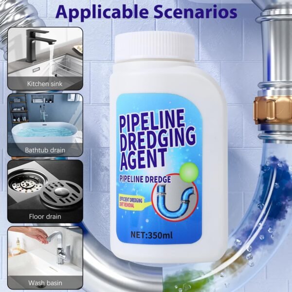 Powerful Drain Clog Remover Review Sansyuan Pipeline Dredging Agent for Kitchen Unblocking