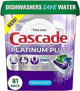 71tu3Psj5BL.__AC_SX300_SY300_QL70_FMwebp_ Cascade Platinum Plus Dishwasher Detergent Pods Review Powerful Grease-Fighting Cleaning