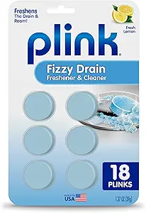 71xOxb3ZitL.__AC_SX300_SY300_QL70_FMwebp_ Plink Fizzy Drain Cleaner Review Best Septic Friendly Drain Freshener Tablets