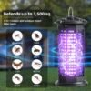 KANKENLU Bug Zapper Review High Powered Mosquito Trap for Indoor Outdoor Use