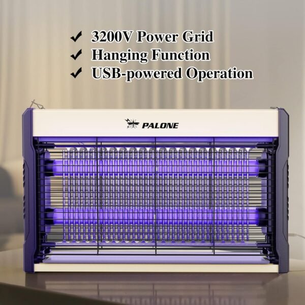 PALONE Electric Bug Zapper Review Best Indoor Outdoor Mosquito Killer 3200V Efficiency