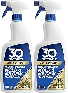 30 SECONDS Mold and Mildew Remover Review Strong Formula Cleans Effortlessly