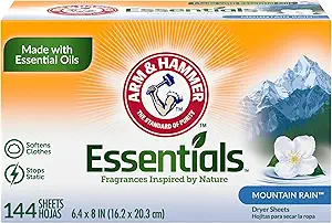 ARM & Hammer Fabric Softener Sheets Review Mountain Rain Scent Benefits Explained