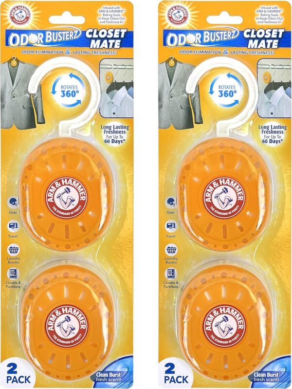 91JzuFZzsiL._AC_SL1500_ Arm and Hammer Closet Mate Fabric Deodorizer Review Odor Busterz Effectiveness Tested